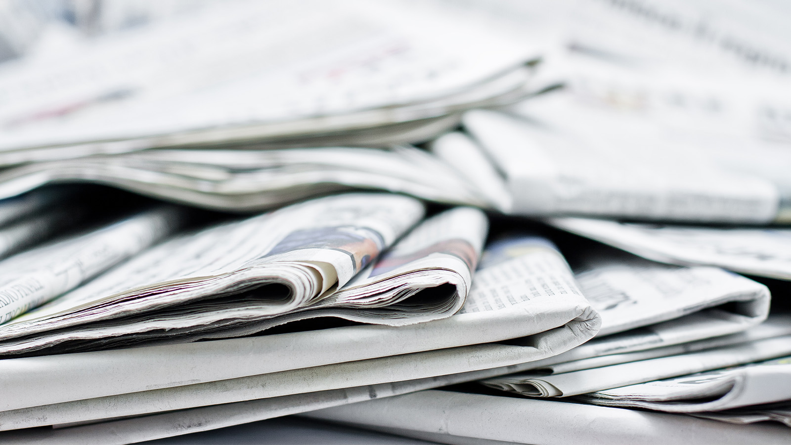 black and white newspapers